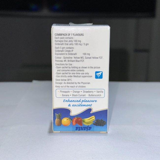 液態果凍威而鋼Kamagra Oral Jelly 100mg：圖片 3